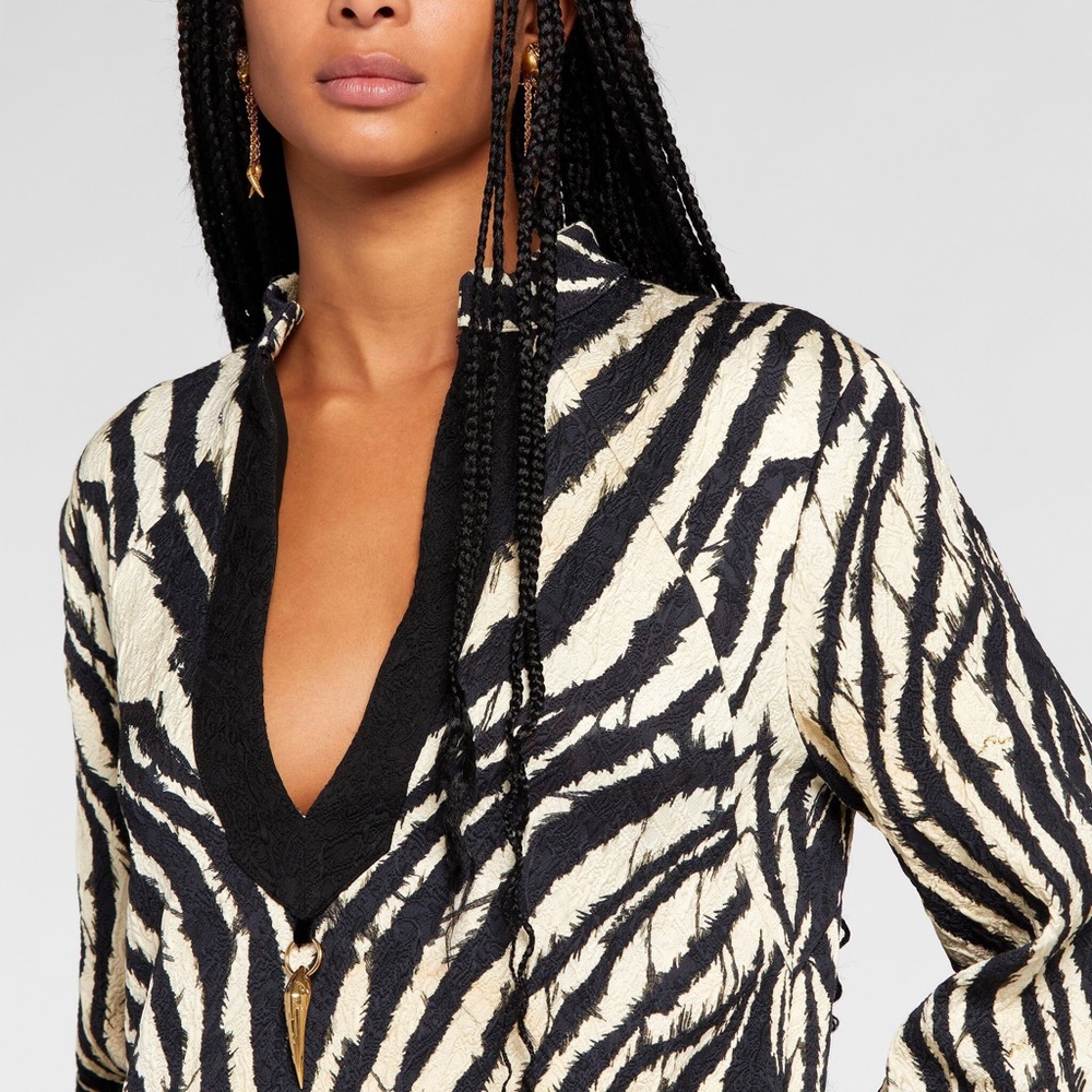 Roberto Cavalli Freedom-Print Maxi Dress - Picture 4 of 11